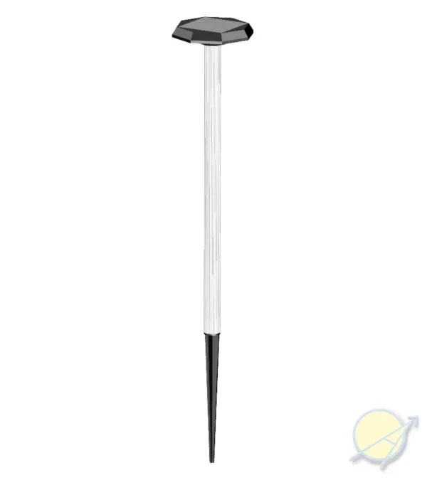 Solar Lawn Lamp Long