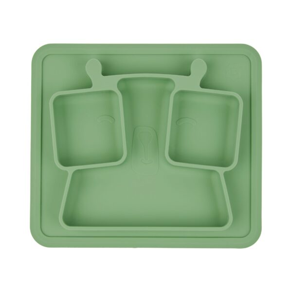 Badabulle Non-slip compartment plate