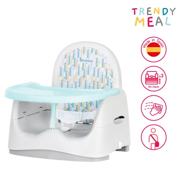 Badabulle – Trendy Feeding Comfort Booster Seat, Ultra Compact