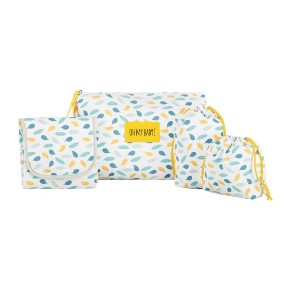 Badabulle Pockets & Go changing kit mattress size: 62 x 31.5 x 0.3cm (unfolded)