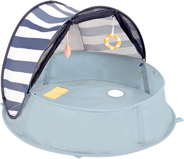 Babymoov Aquani anti UV tent and paddling pool mariniere 0+