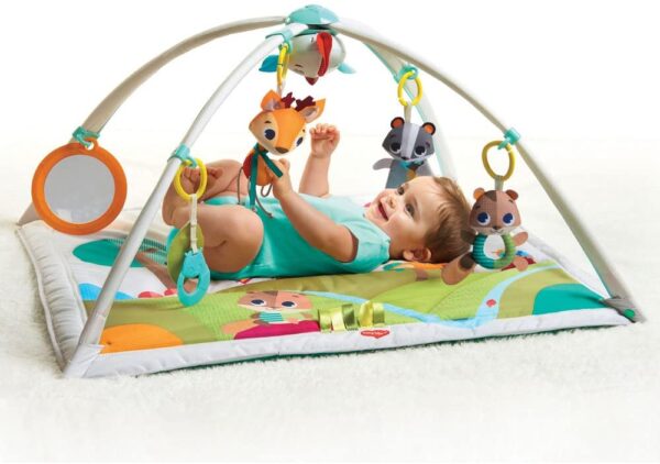 TINY LOVE – SUPER MAT | Baby Play Mat & Activity Gym with Music & Light | 0 Months+ | Meadow Days