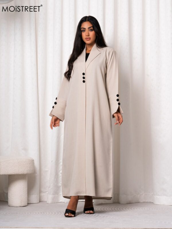 MOiSTREET Handmade Melange Abaya