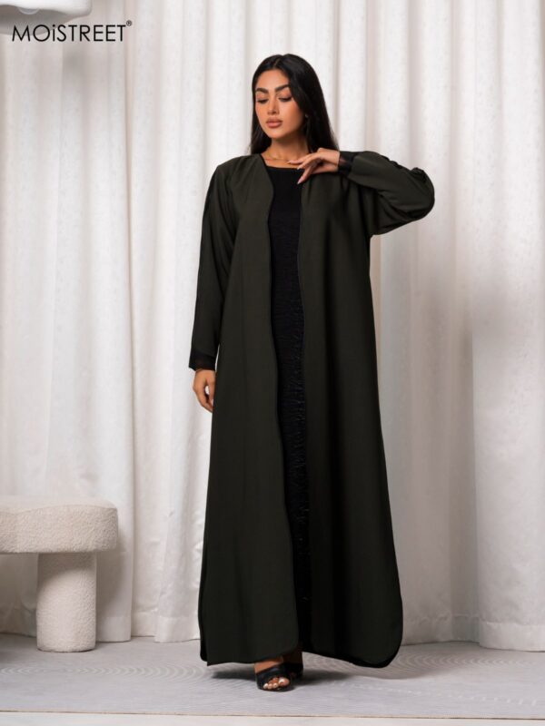 MOiSTREET Handmade Barbie Crepe Abaya