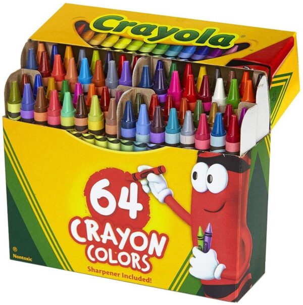 Crayola – 64 ct. Crayons – Non-Peggable