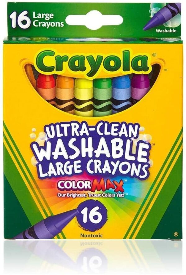 16 Ct. Ultra-Clean Washable Large Crayons