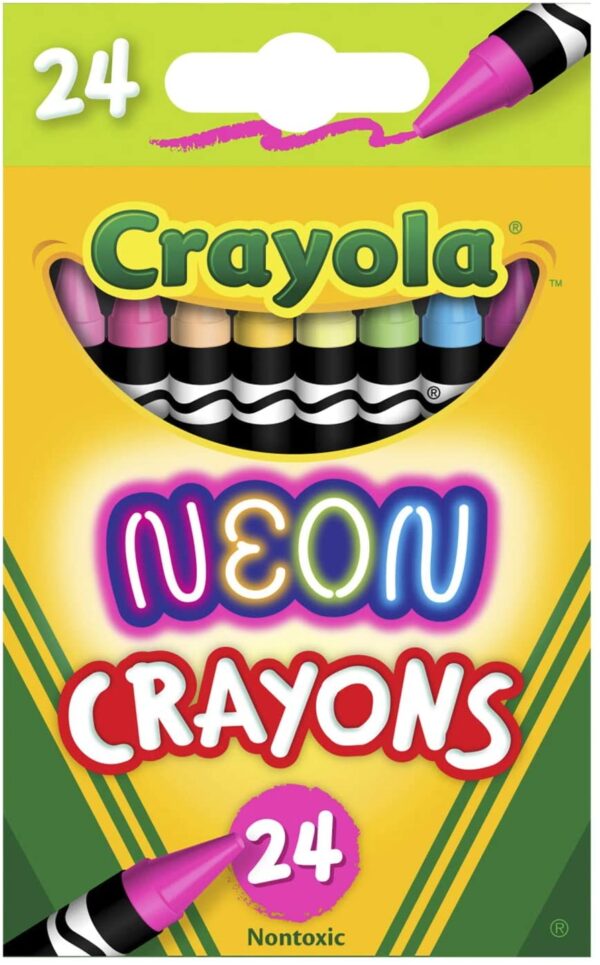 Crayola – 24 ct. Neon Crayons