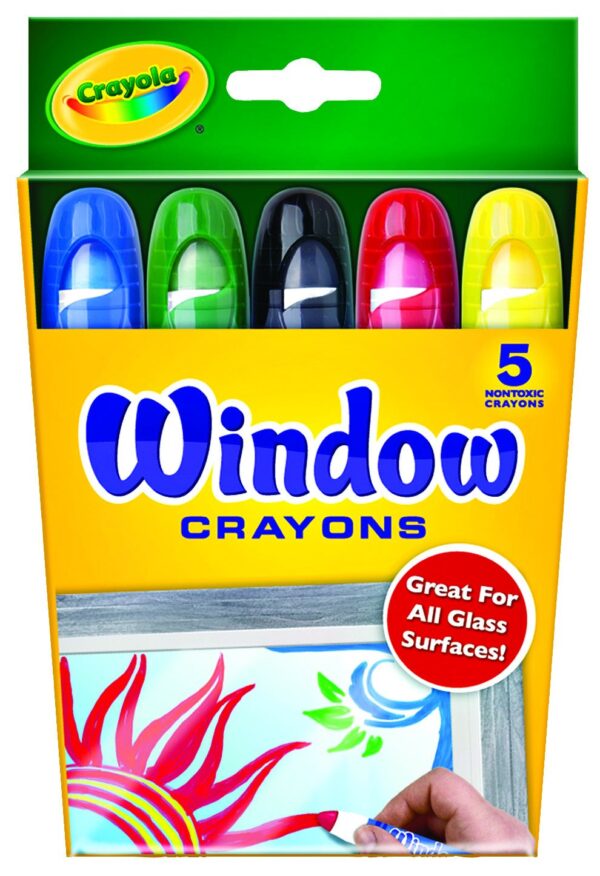 5 CT. WINDOW CRAYONS