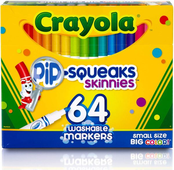 64 ct. Washable Pip-Squeaks Skinnies Markers