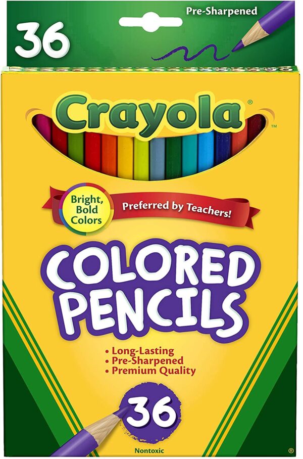 Crayola – 36 ct. Colored Pencils, Long