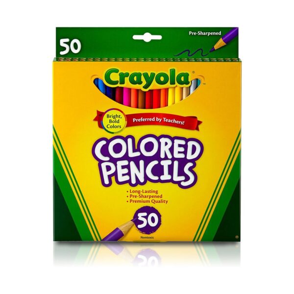 Crayola 50ct Long Colored Pencils