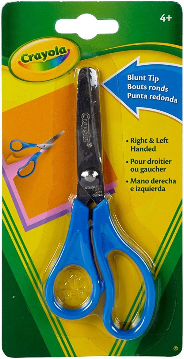 Blunt Tip Scissors, 12 pack, Metal Blade