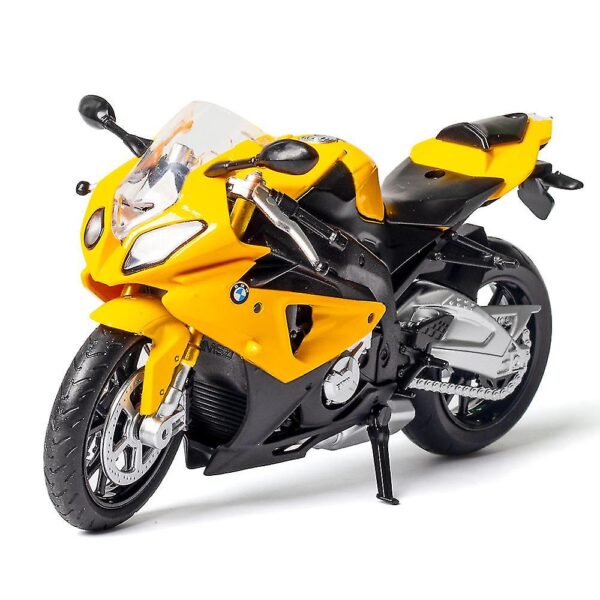 BMW  S1000RR – Yellow | Die-Cast Replica, Ultimate Collector’s Item, Limited Edition | Size – 1:12, For Kids 3+