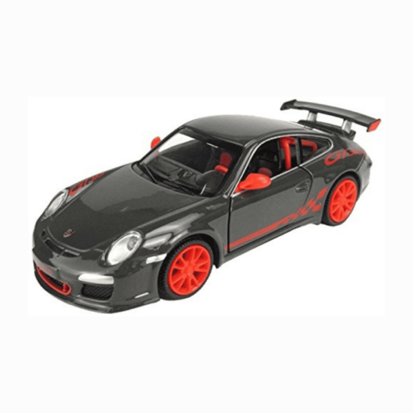 Porsche 911  GT3 RS Dark Grey | Die-Cast Replica, Ultimate Collector’s Item, American Muscle Cars | Toy Vehicles, Metal Toy Car Model – Pull Back Collection | Size – 1:32, For Kids 3+