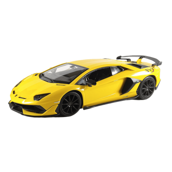 Lamborghini SVJ – Yellow | Die-Cast Replica, Ultimate Collector’s Item, Super Cars | Toy Vehicles, Metal Toy Car Model – Pull Back Collection | Size – 1:64, For Kids 3+