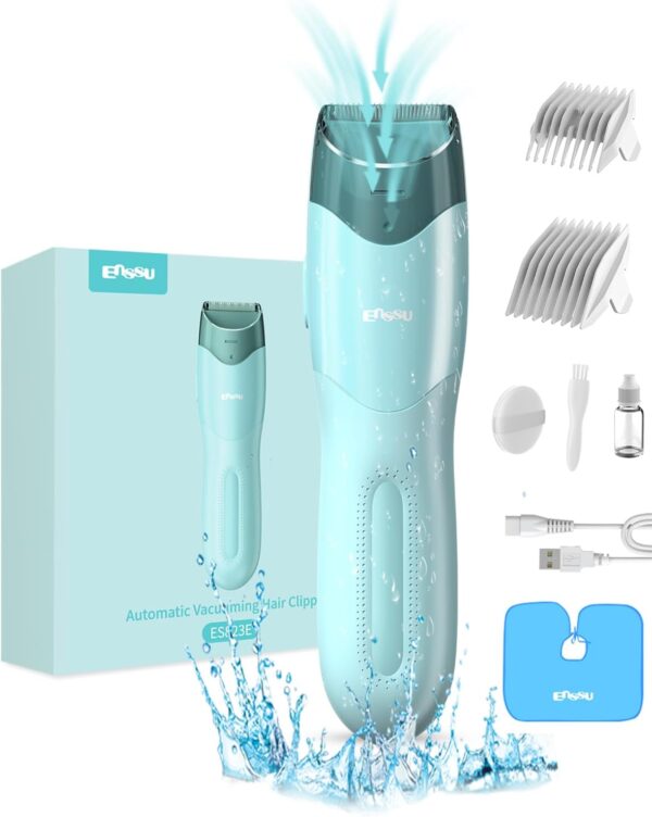 Auto-Vacuum Baby Hair Clipper