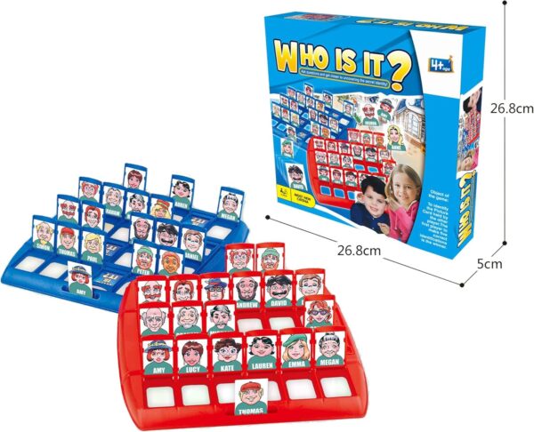 Guess Who Is It? – Classic Board Game for Kids and Adults, Hours of Puzzle Fun