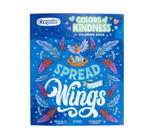 40-Page Coloring Book, Colors of Kindness