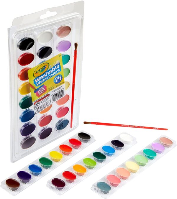 Crayola Washable Watercolors 24 ct.