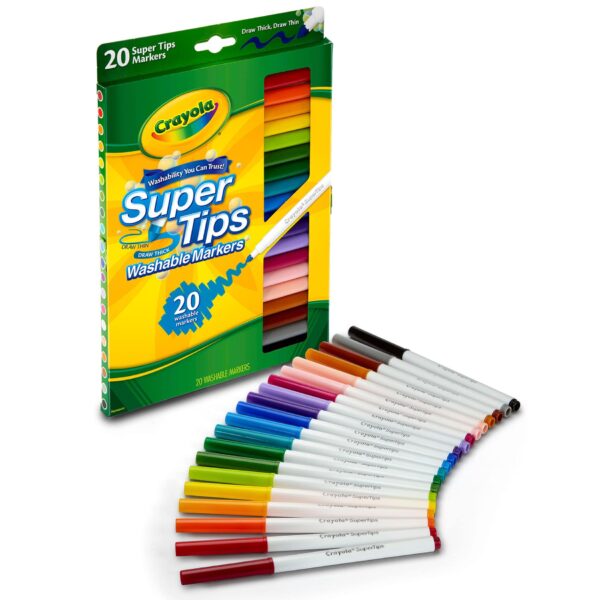 Crayola 20 ct. Washable Super Tips Markers