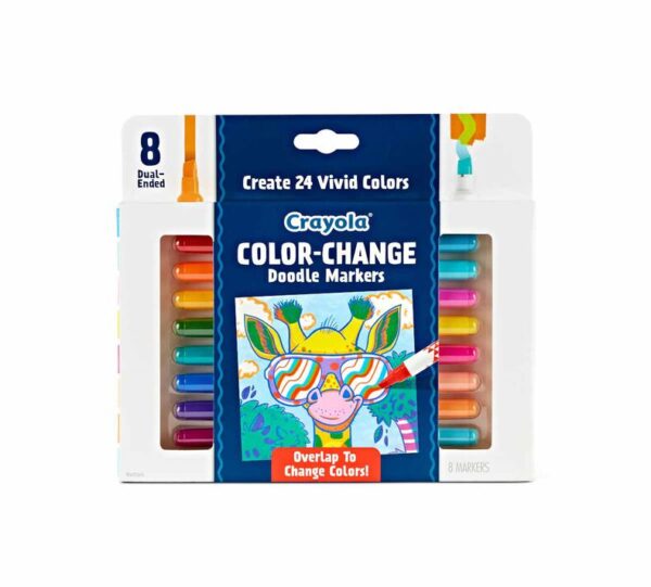 8 Ct Color Change Doodle Markers