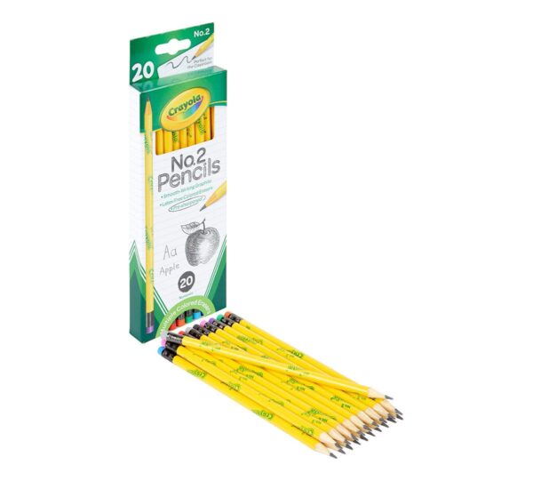 Crayola No. 2 Pencils, 20 Count