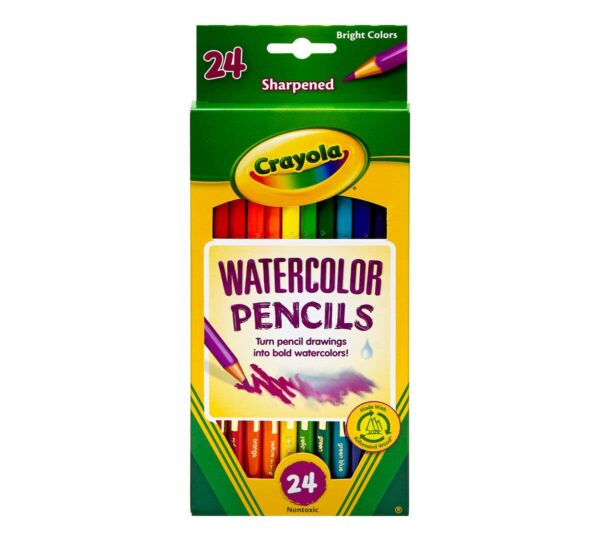 Crayola Watercolor Pencils, 24 Count