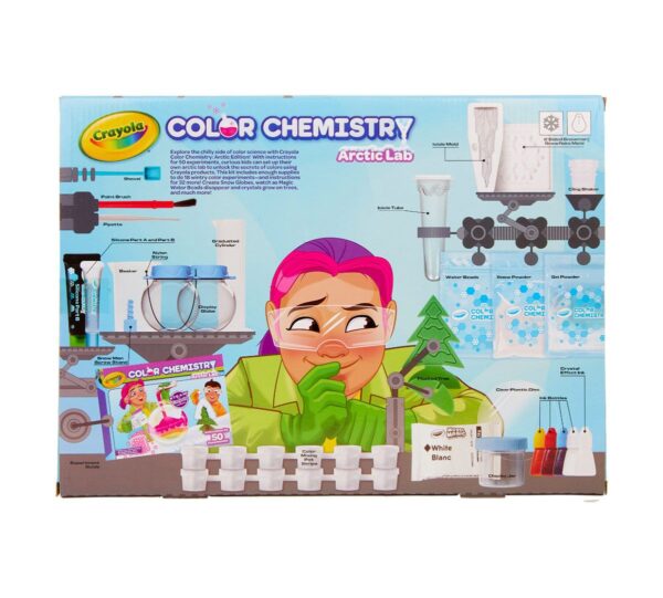 Crayola Color Chemistry Set for Kids, Steam/Stem Activities- Learn about the Arctic, Educational Toy