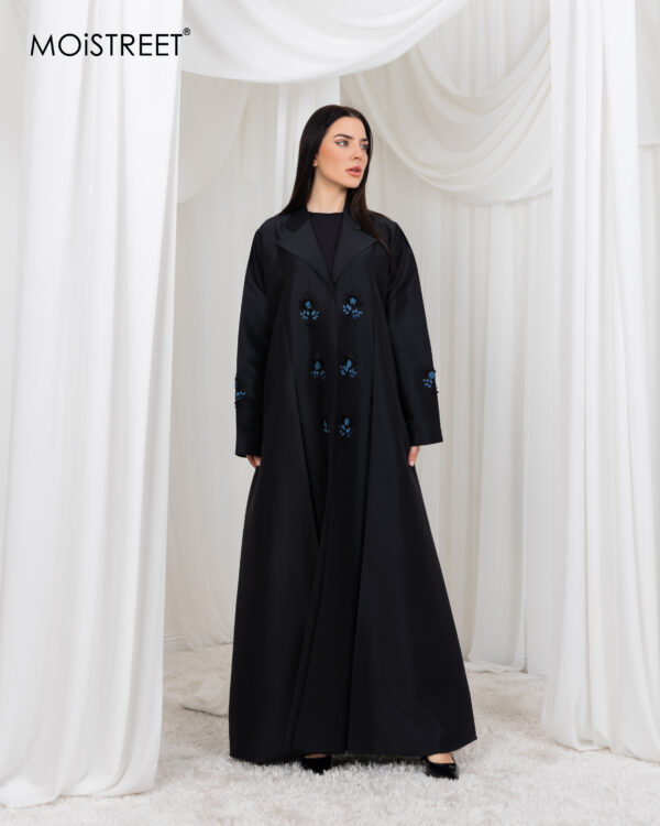 MOiSTREET Victoria Satin Handmade  Abaya