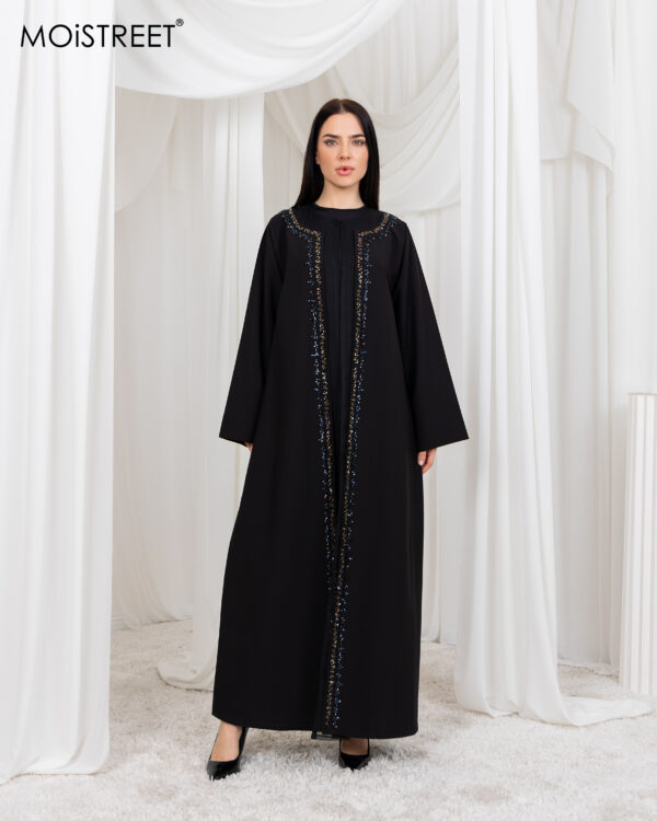 Organza Embroidery Abaya