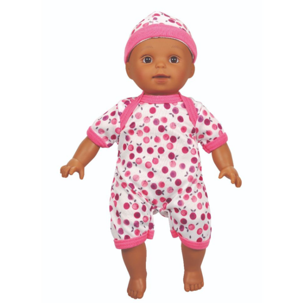 Lotus – 11.5″ inch, Soft-bodied Baby Doll – Afro-American