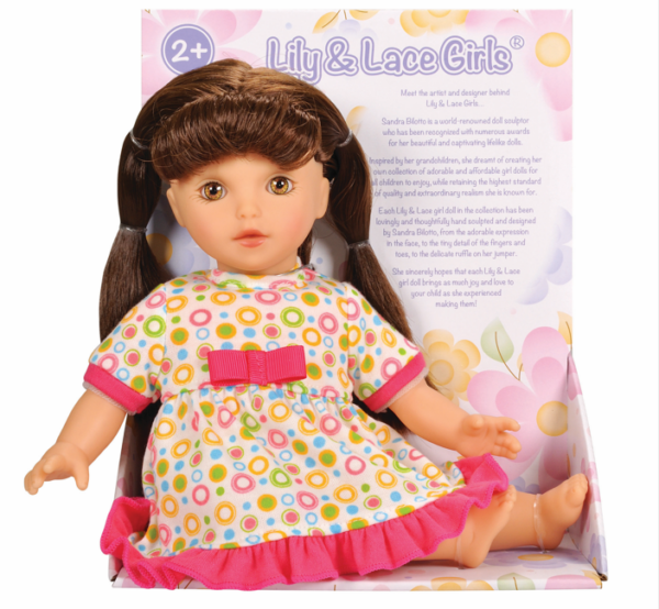 Lotus – 11.5″ inch, Soft-bodied Baby Doll – Caucasian 2