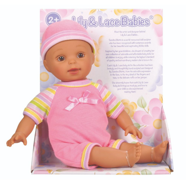 Lotus – 11.5″ inch, Soft-bodied Baby Doll – Hispanic