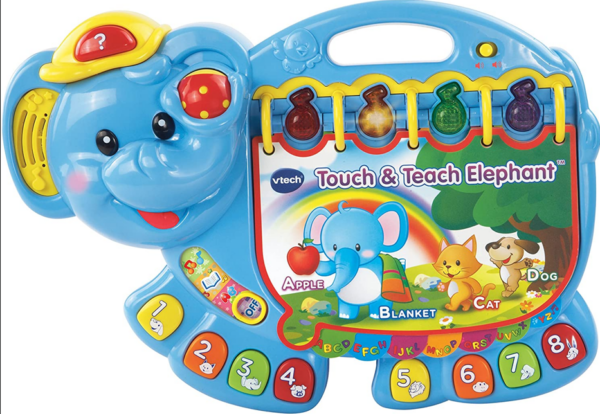 VTech Touch and Teach Elephant Book