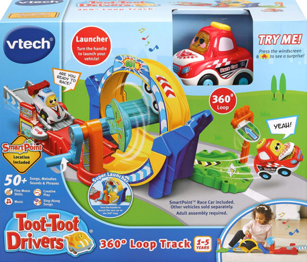 Vtech Toot-Toot Drivers 360 Degree Loop Track Baby Toy