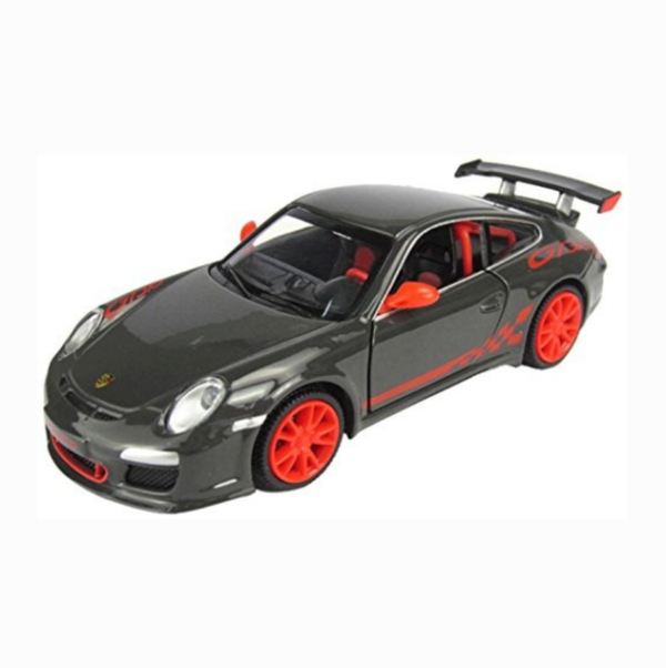 MSZ – Porsche 911  GT3 RS Dark Grey | Die-Cast Replica, Ultimate Collector’s Item, American Muscle Cars | Toy Vehicles, Metal Toy Car Model – Pull Back Collection | Size – 1:32, For Kids 3+