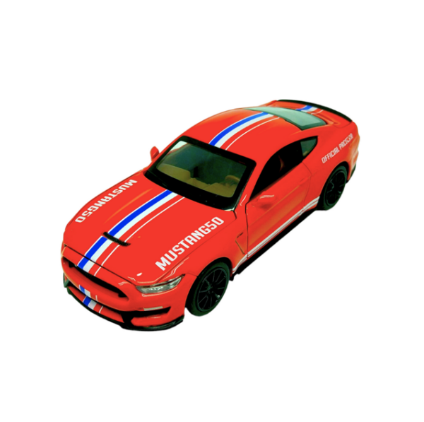 MSZ – Ford Shelby GT350 – Red | Die-Cast Replica, Ultimate Collector’s Item, Super Cars | Toy Vehicles, Metal Toy Car Model – Pull Back Collection | Size – 1:32, For Kids 3+