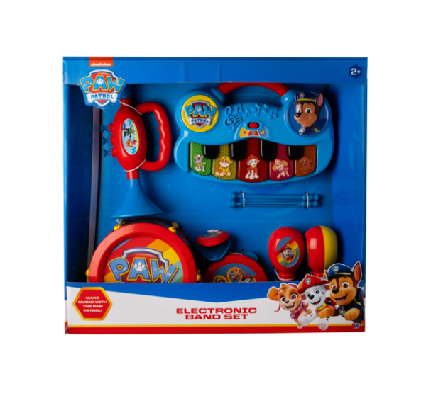 Nickelodeon – Paw Patrol Electronic Band Set 6 pieces | musical instruments for endless fun and learning | Suitable for 3 years & above